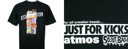 Just for Kicks x Atmos x Secret Base Tee