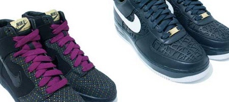 Nike Dunk Hi Polka Dot and Air Force 1 â€œBirds Nestâ€