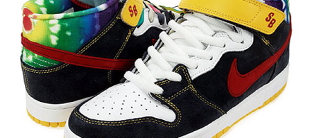 Nike SB Dunk Mid Tie Dye