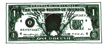 Original Fake “Dollar†Graphic