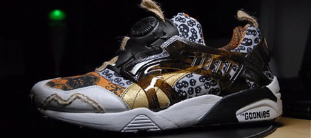 The Goonies x Puma Disc Blaze