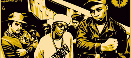 Obey x Glen E Friedman x Public Enemy Print