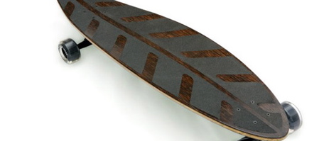 The Dry Leaf Eco-skateboard