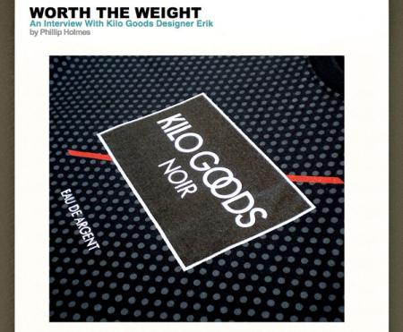 An Interview With Kilo Goods Designer Erik
