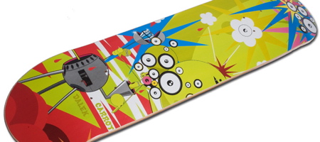 Dalek x Carrot Clothing Skateboard Deck