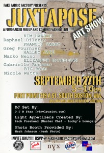 Fake Fabric Factory Presents: Juxtapose Art Show