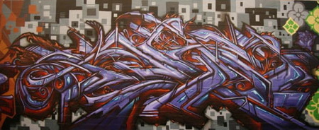 Live Painting with Retna, Revok, Saber and Ewok
