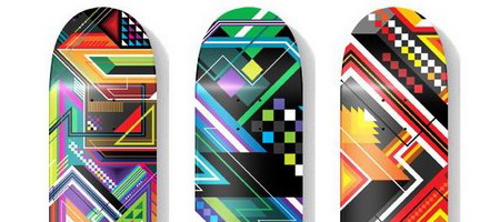 MWM Graphics Vector Funk Skateboards
