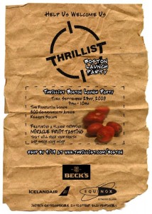 Thrillist Boston Launch Party