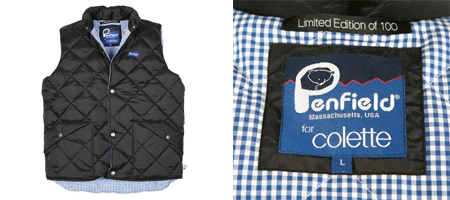Colette x Penfield Down Vest