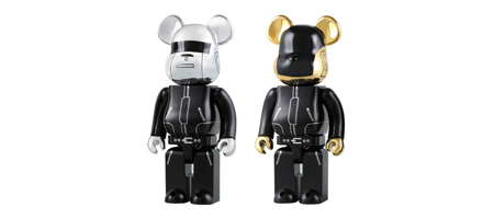 Daft Punk x Medicom Bearbricks 400%