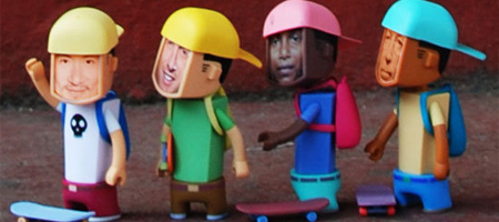 Kicktoys BEit Dude Line – Skateboarders and Rappers