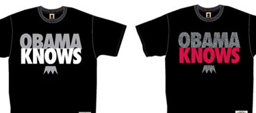 Obama Knows T-Shirt By UNDR-CRWN