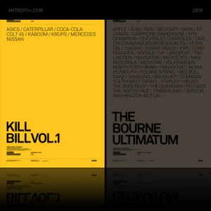 Brand Integrated Movie Posters