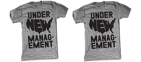 Print Liberation – Under New Management T-Shirt