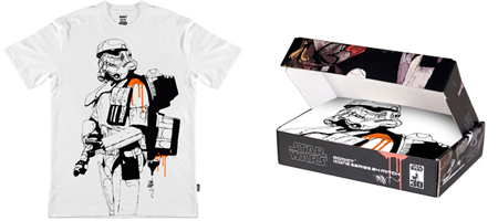 Addict Outline Series “Star Wars” Tees