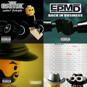 20 Classic Hip Hop Album Covers Recreated in LEGO