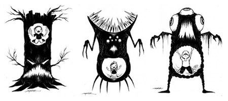 Upper Playground x Alex Pardee Original Works