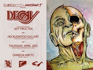 Jeff Proctor at Hecklewood Gallery.