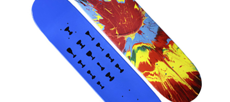 Damien Hirst x Supreme Skateboard Collection
