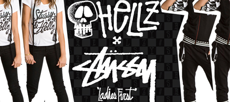 Hellz Bellz x Stussy