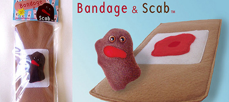 Bandage and Scab Plush by Purple Flavor
