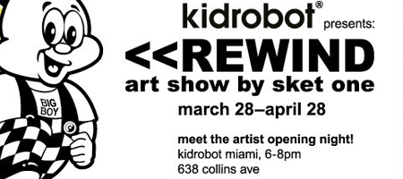 Kidrobot Presents Rewind By Sket One
