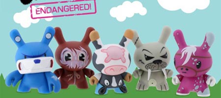Kidrobot Dunny ‘Endangered’ Series
