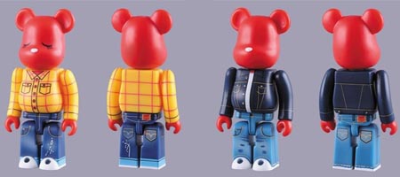 Leviâ€™s x Medicom ‘Clique’ Bearbrick