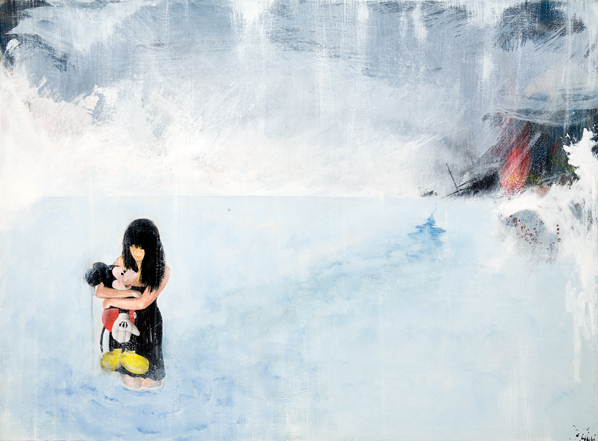 ‘The Survival Of Mickey On The Mississippi’ Print By Jeremy Asher Lynch