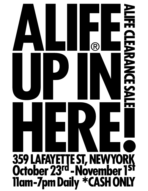 Alife Warehouse Sale 1