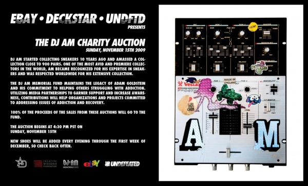 DJ AM Charity Auction DJ AM Charity Auction