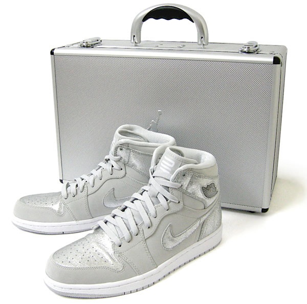 Nike Air Jordan 1 Retro Silver 25th Anniversary Pack 1