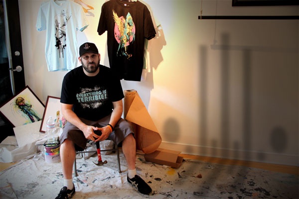 Upper Playground presents- Alex Pardee's 'Zerofriends' Pop-Up Shop 01
