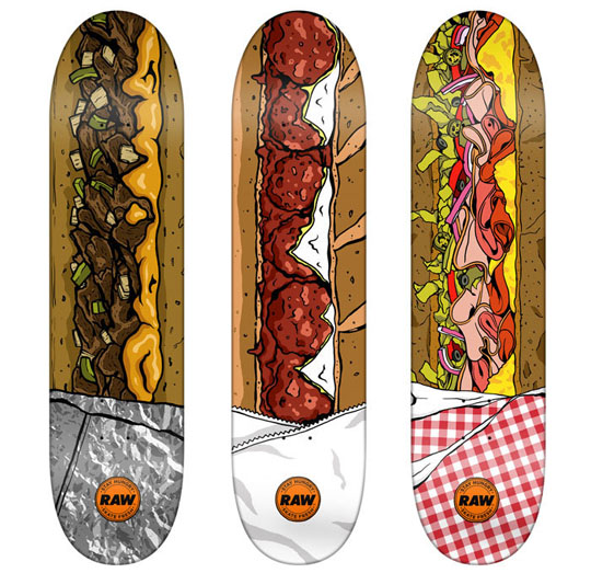 Jonah Miller for RAW ‘Stay Hungry’ Deck Series