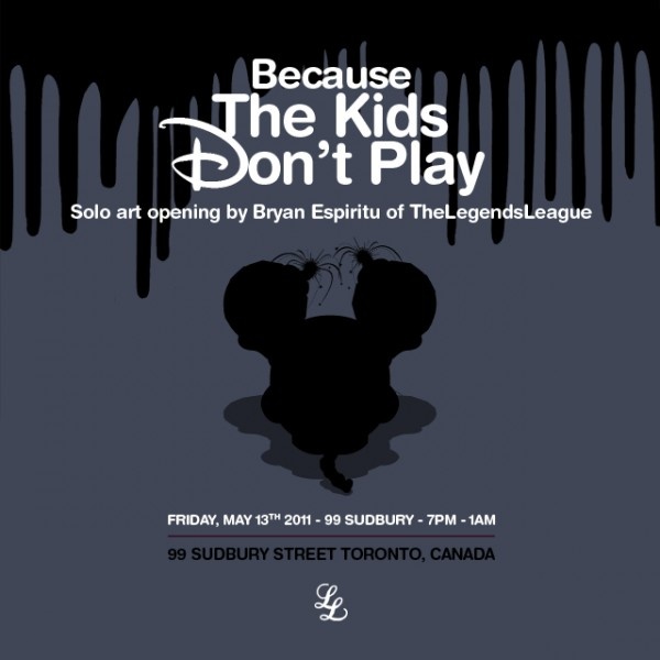 Bryan Espiritu ‘Because the Kids Don’t Play’ Exhibition