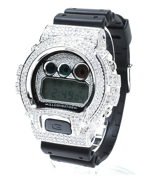 G-Shock Silver Case Zirconia Watches