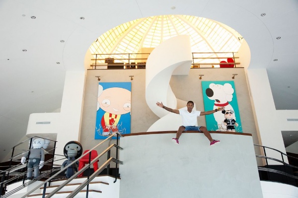 Video Tour of Pharrell’s Miami Home