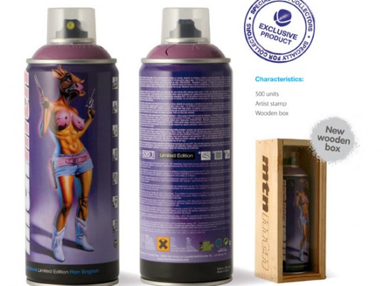 Ron English x MTN Limited Edition Spraycan