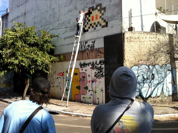 Invader in Sao Paolo