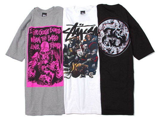 Stussy x Creepy Tees