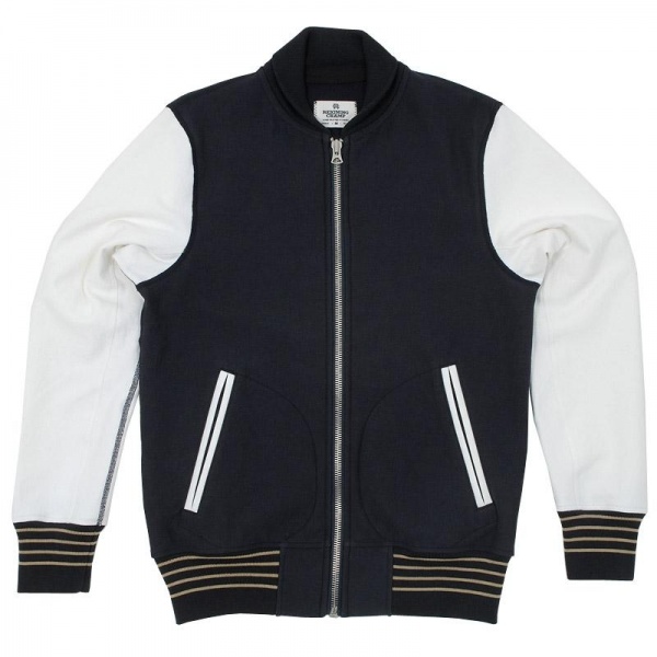 Reigning Champ Jersey Varsity Jacket