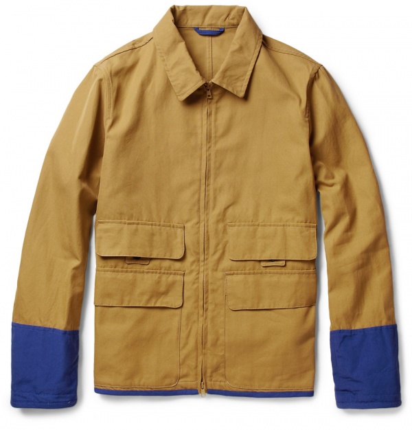 Marni Contrast-Trim Cotton-Blend Canvas Jacket