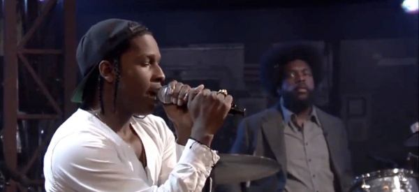 ASAP Rocky x The Roots Perform “Goldie” On Late Night With Jimmy Fallon