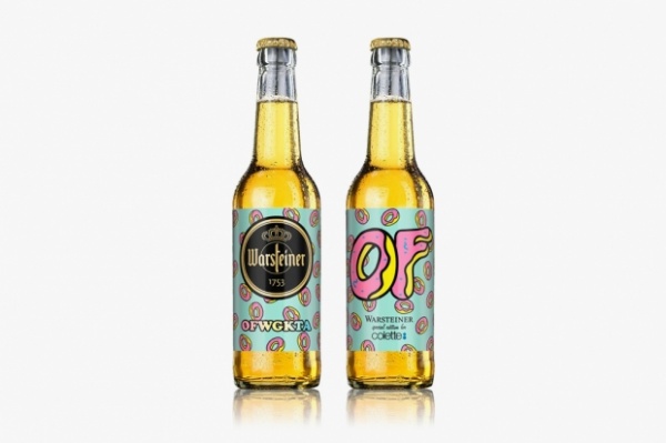 OFWGKTA x Warsteiner Special Edition Beer