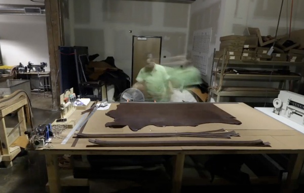 Video: Tanner Goods 8-Hour Workday Time Lapse