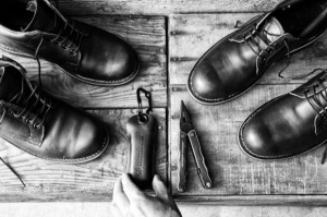 Leatherman x Broken Homme Footwear Collection