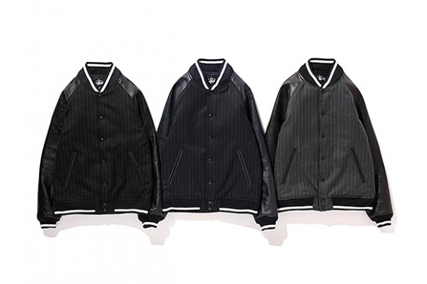 Fragment Design x Stussy Varsity Jacket