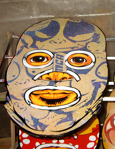 Luchador Collab-O-Mask show