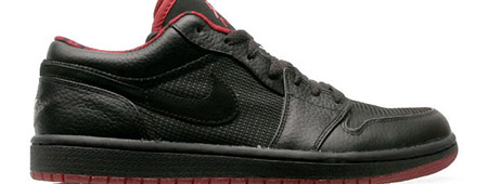 Air Jordan I Black/Red Low